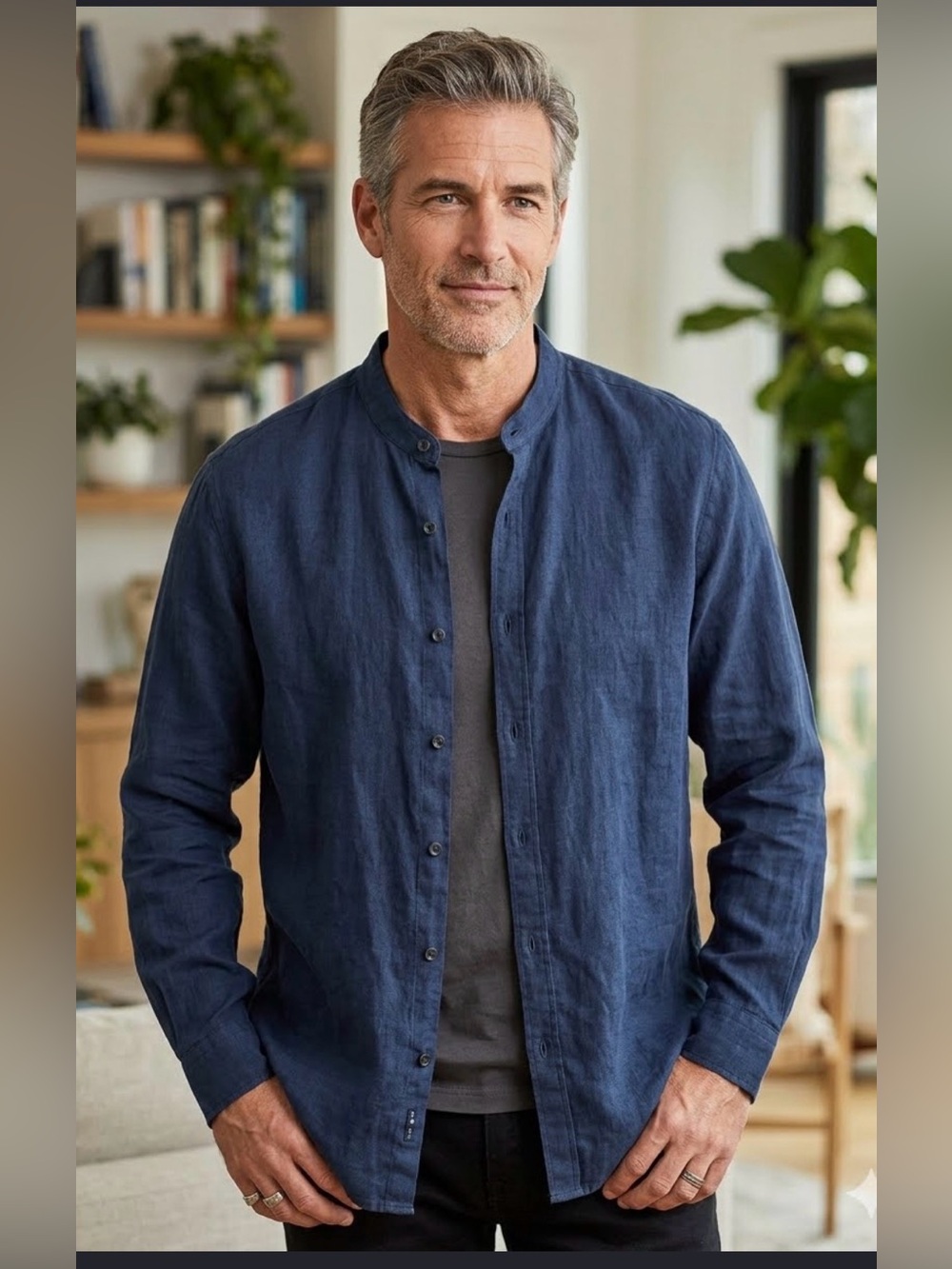 Paul Fredrick Men's Dark Gray Shirt Jacket💫Fridays price